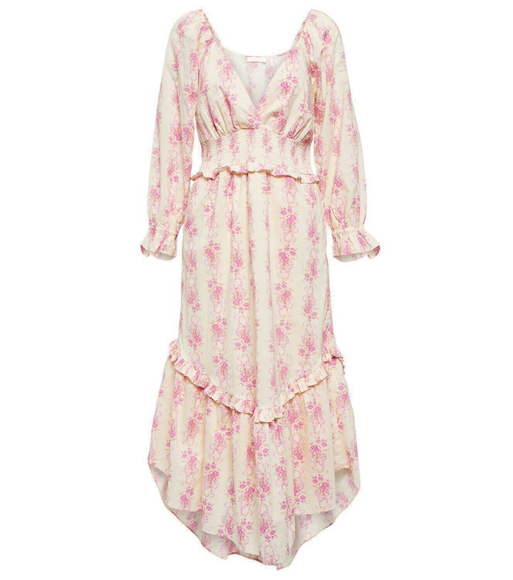 Photo: LoveShackFancy Firefly floral cotton midi dress