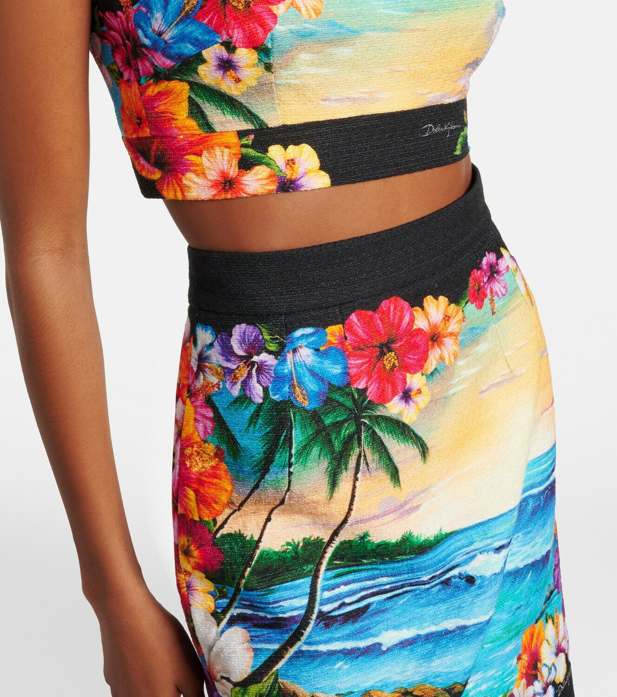 Dolce&Gabbana Printed miniskirt