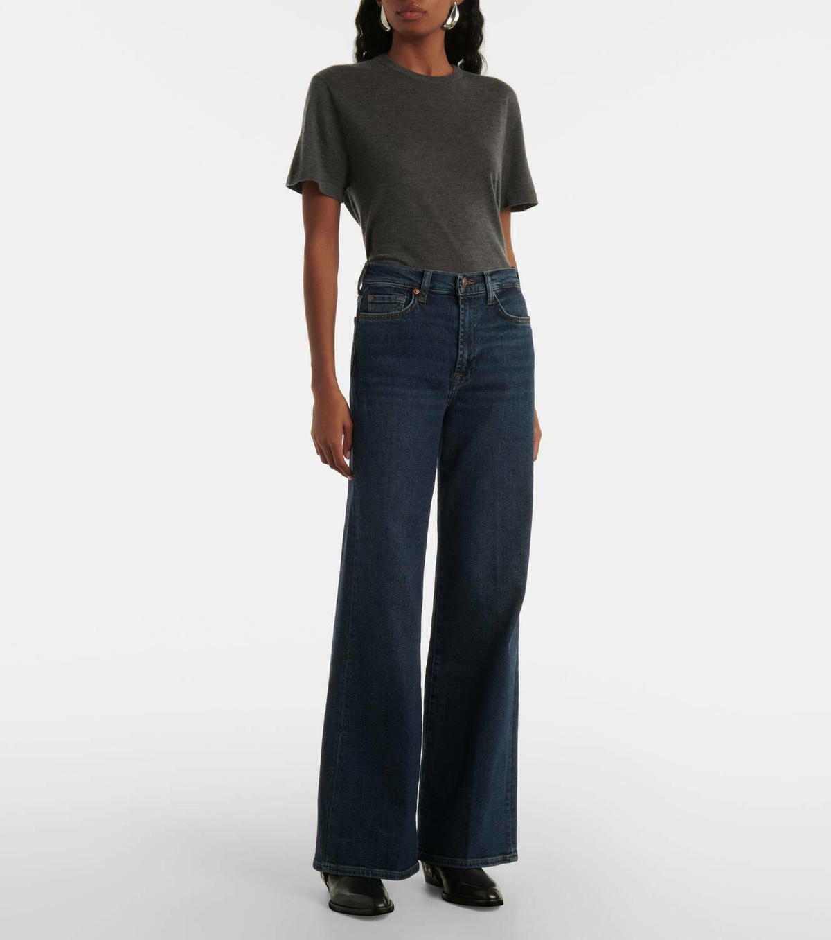 【7 For All Mankind】 High-riseフレアジーンズ 7 For All Mankind Ultra High Rise Jo flared jeans 7 For All