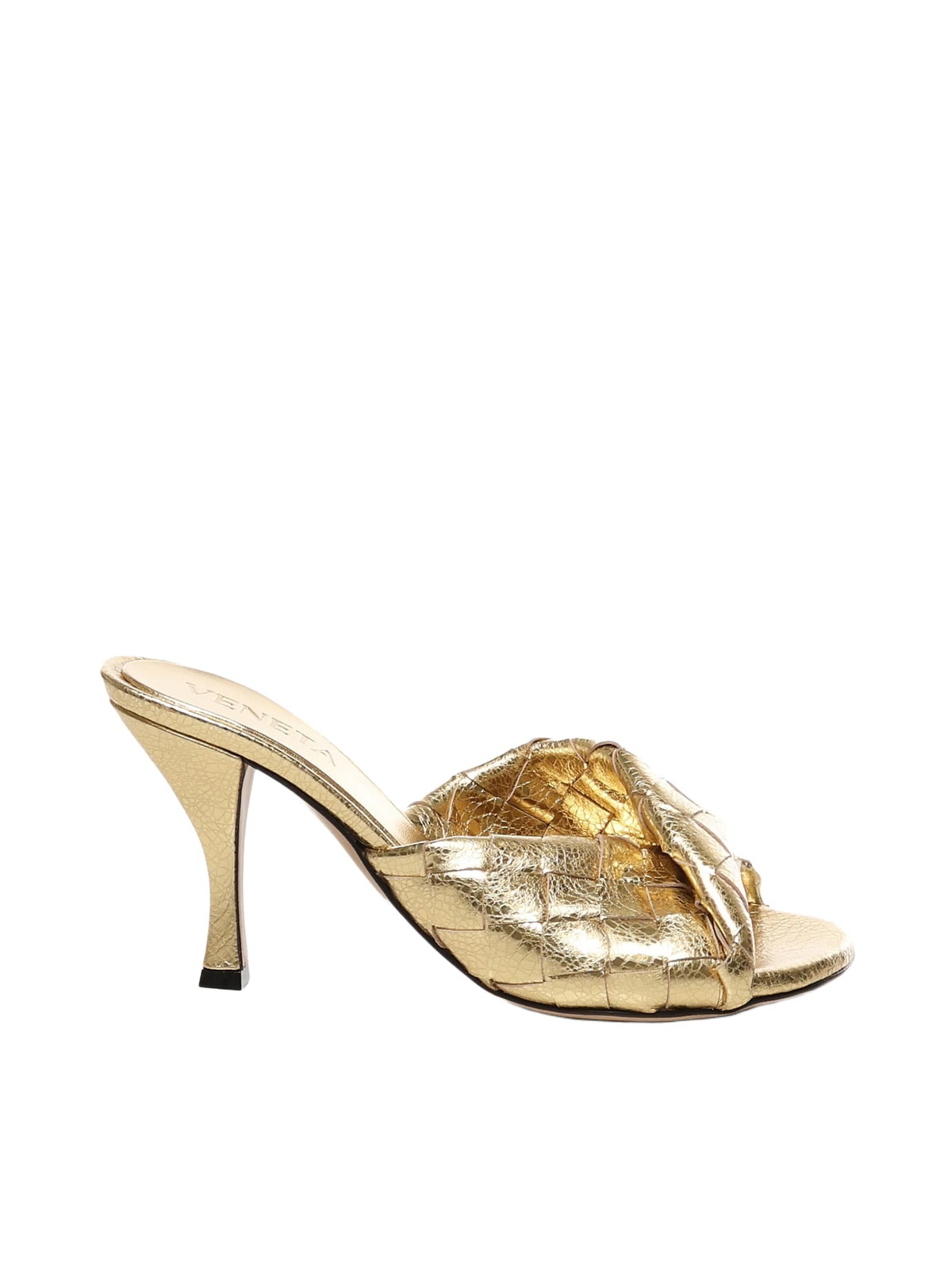 サンダル・ミュール Bottega Veneta Pastel yellow rubber Jimbo sandals Bottega Veneta Jimbo Slingback Sandal 739786.V2AS0-3414