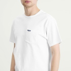 Dubbleware Men's Pocket Label T-Shirt in White