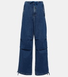 Dion Lee Parachute mid-rise wide-leg jeans