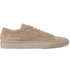 Common Projects - Original Achilles Suede Sneakers - Brown