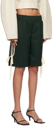 FIDAN NOVRUZOVA Green Giada Shorts