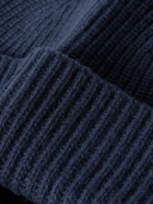 Blue Blue Japan - Ribbed Wool and Cashmere-Blend Beanie