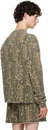 John Elliott Khaki Skeptic Sweatshirt