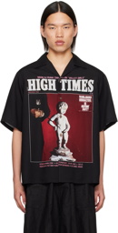 WACKO MARIA Black High Times Edition Shirt