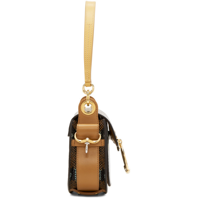 Chloe Multicolor Python Small Tess Bag