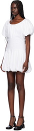 Renaissance Renaissance White Vera Belted Minidress