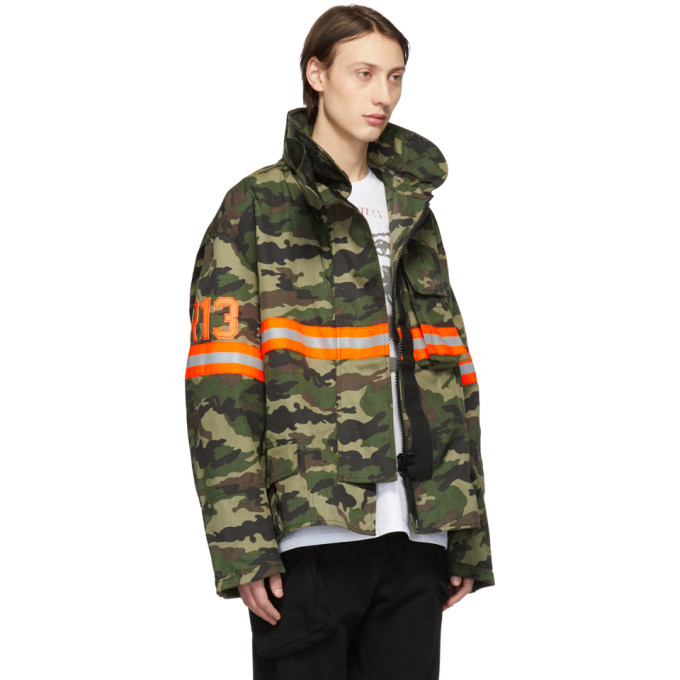 R13 Green Fireman Jacket R13