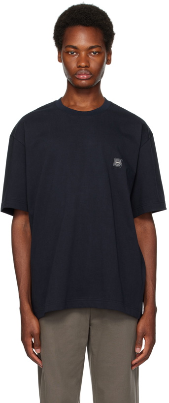 Photo: Solid Homme Navy Soft Back T-Shirt