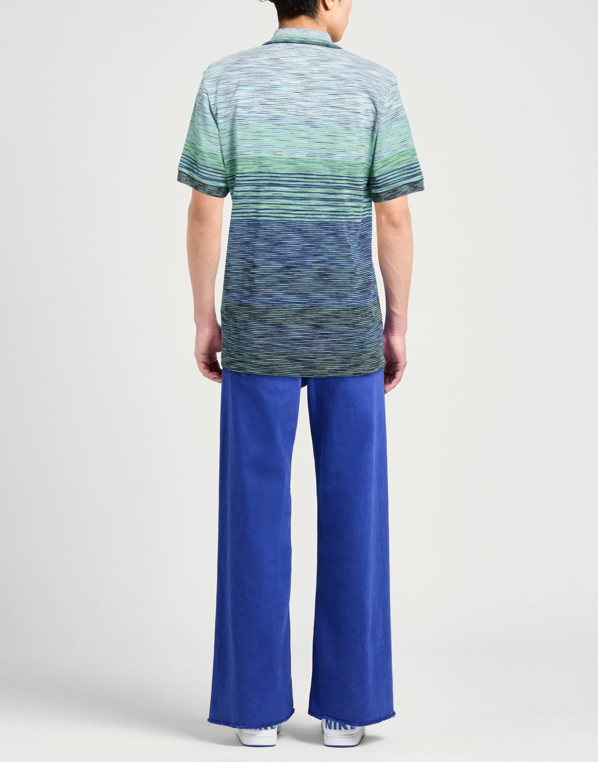 Missoni Mens Polo shirt Midnight in Blue