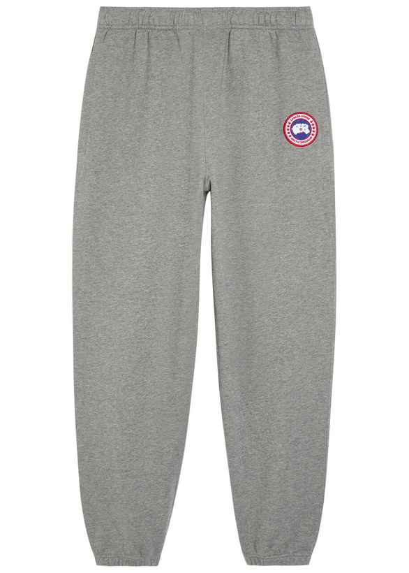 Photo: Canada Goose Rover Logo Cotton Sweatpants Grey