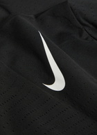 Nike Aeroswift Dri-fit Adv Perforated Jersey Running T-shirt Black