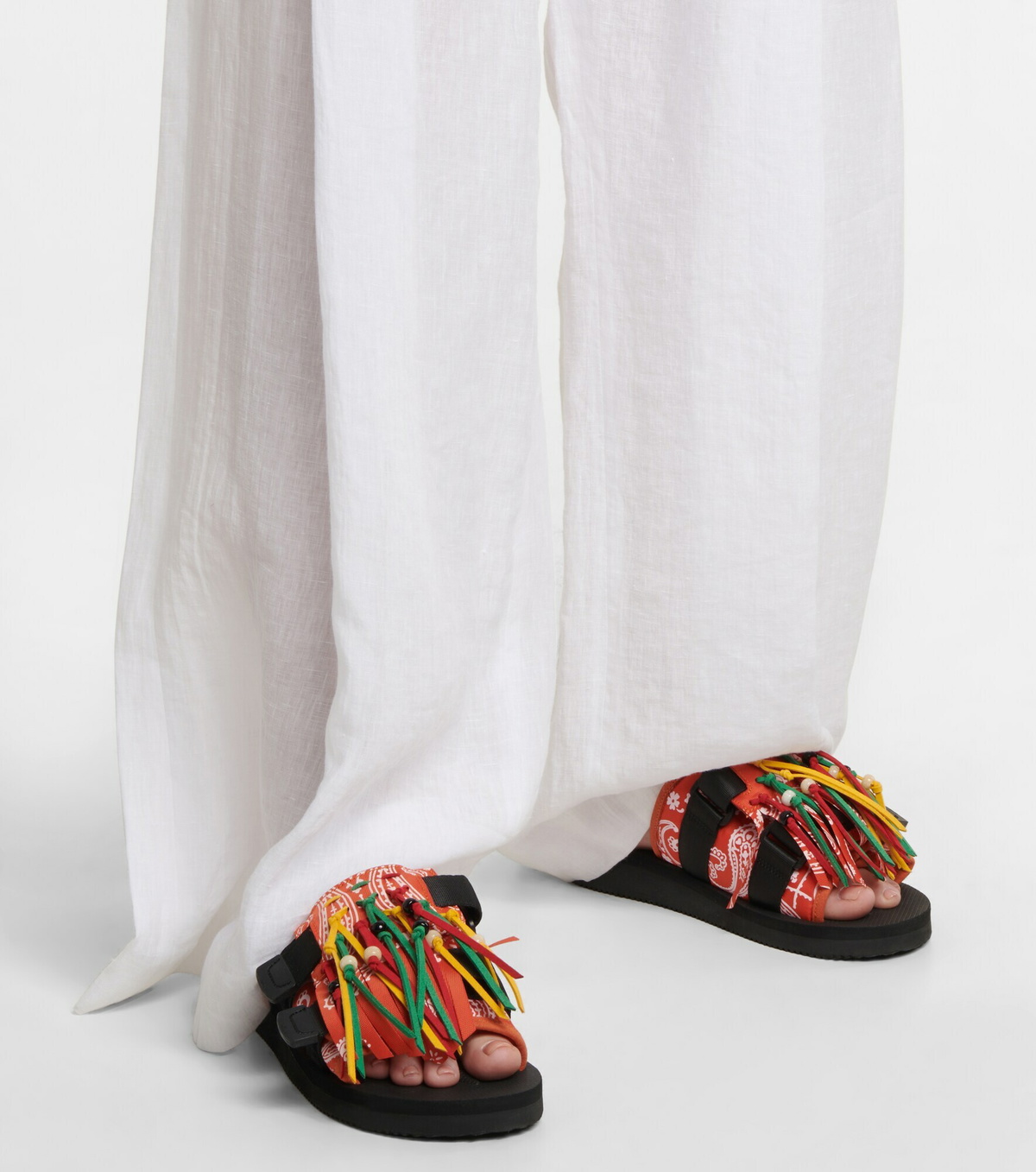 Alanui - x Suicoke Moto fringed sandals