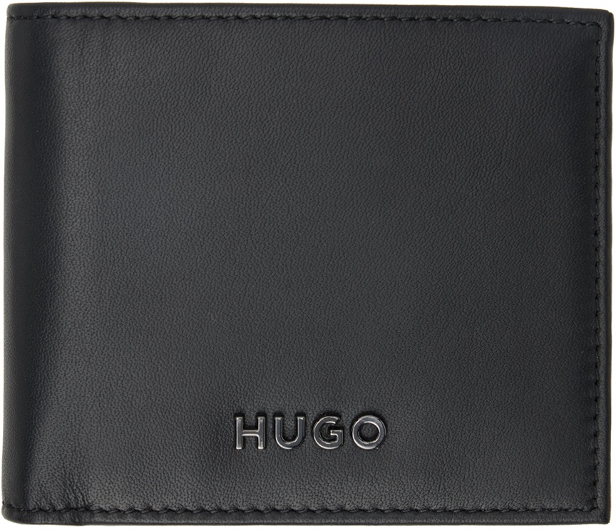 Hugo Black Bifold Wallet Hugo Boss