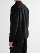 Stone Island Shadow Project - Logo-Appliquéd Padded Cotton Overshirt - Black