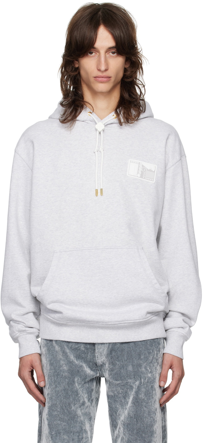 スウェット・トレーナー CASABLANCA 'Le Temple Du Sport' sweatshirt Gray Gray 'Le Temple Du Sport' Sweatshirt by Casablanca on Sale