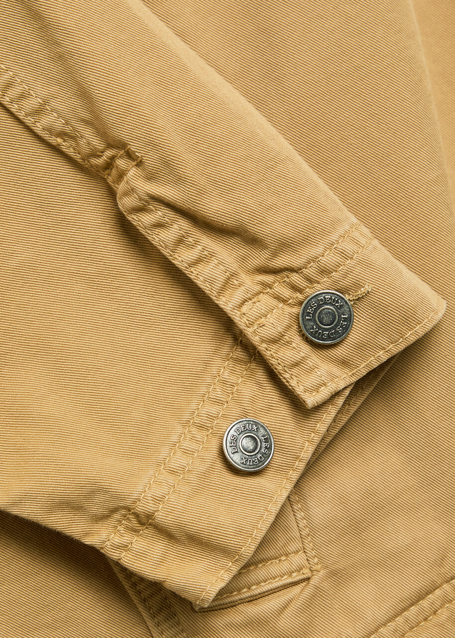 Les Deux Cotton-twill Jacket Beige