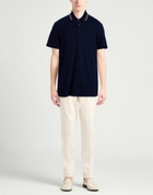 Versace Mens Polo shirt Midnight in Blue