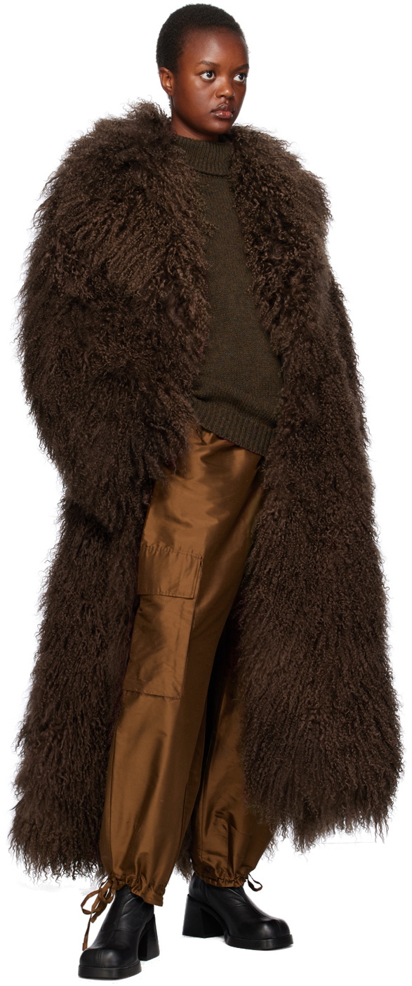 Cawley Brown Drawstring Trousers