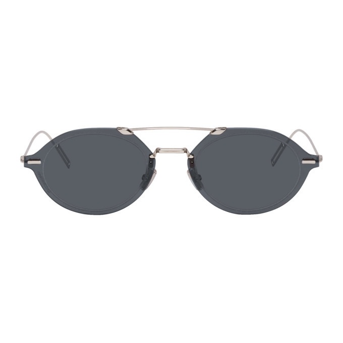 Photo: Dior Homme Silver DiorChroma3 Sunglasses