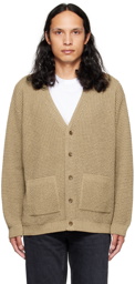 Nudie Jeans Beige Rebirth Cardigan