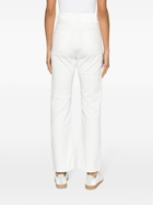 MM6 Maison Margiela Silver Foiled Straight Leg Jeans