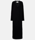 Extreme Cashmere N°480 Invite cotton and cashmere maxi dress