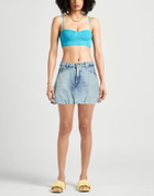 Berna Womens Denim skirt in Blue