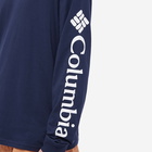 Columbia Men's Long Sleeve CSC Basic Logo T-Shirt in Collegiate Navy