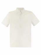 Fedeli Short-sleeved Cotton Polo Shirt