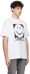 Moschino White Smile T-shirt