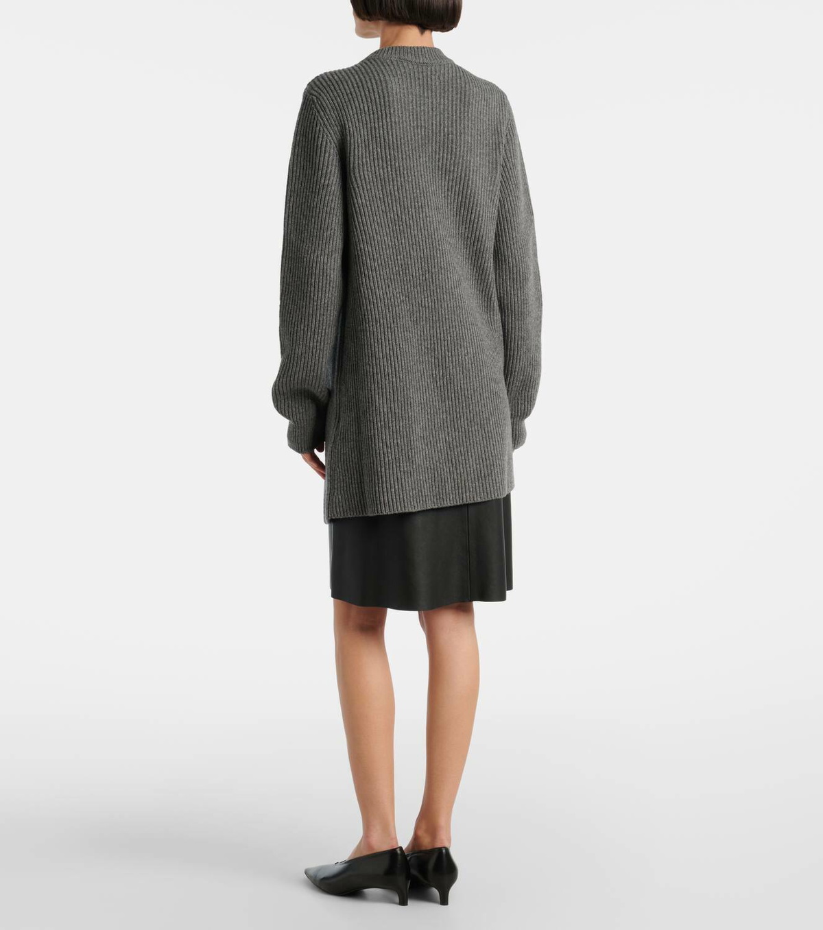 Jil Sander Ribbed-knit wool sweater