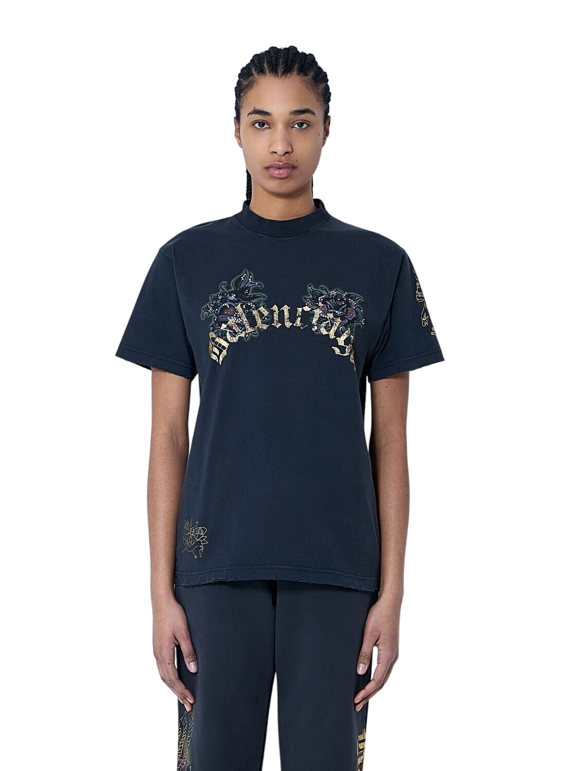 BALENCIAGA Retail therapy Tシャツ Balenciaga - Retail Therapy cotton jersey T-shirt Balenciaga