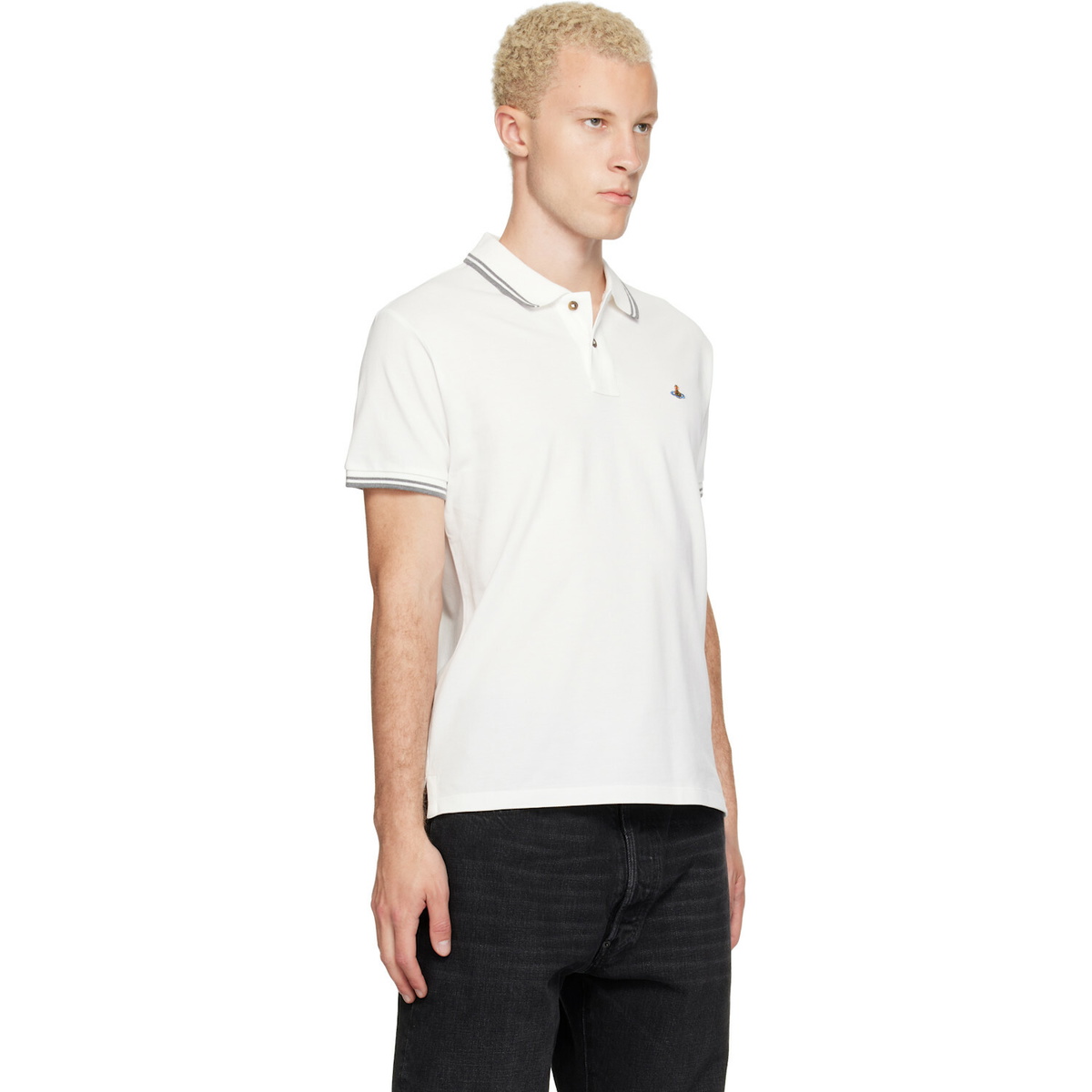 Vivienne Westwood White Classic Polo