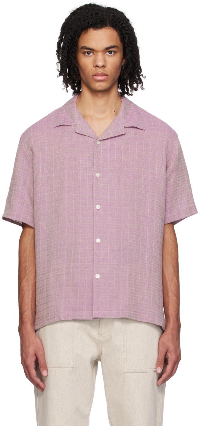 Samsøe Samsøe Purple Saemerson Shirt