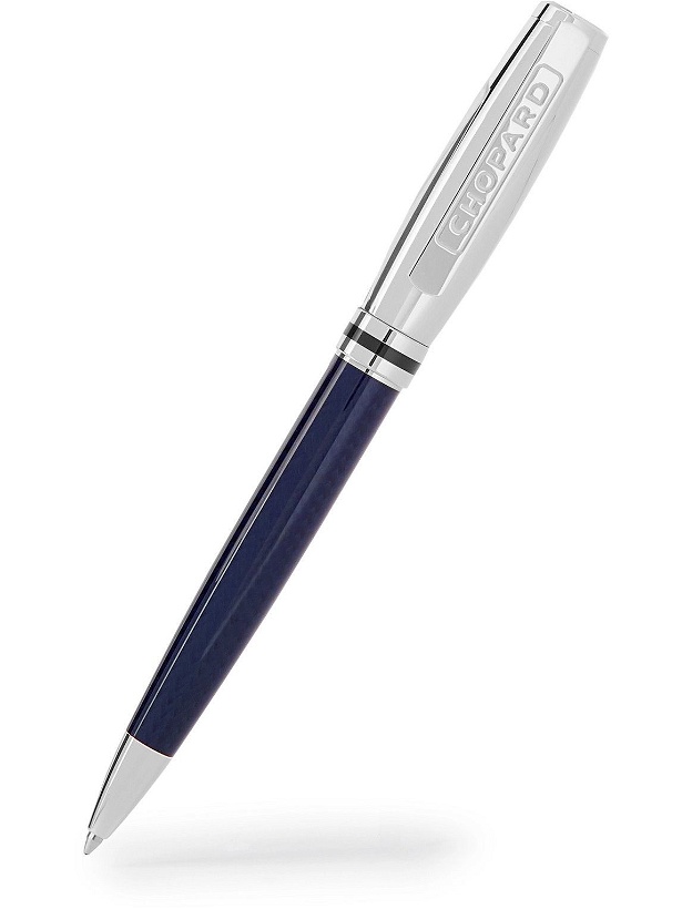 Photo: Chopard - Mille Migla Carbon Fibre and Palladium Ballpoint Pen