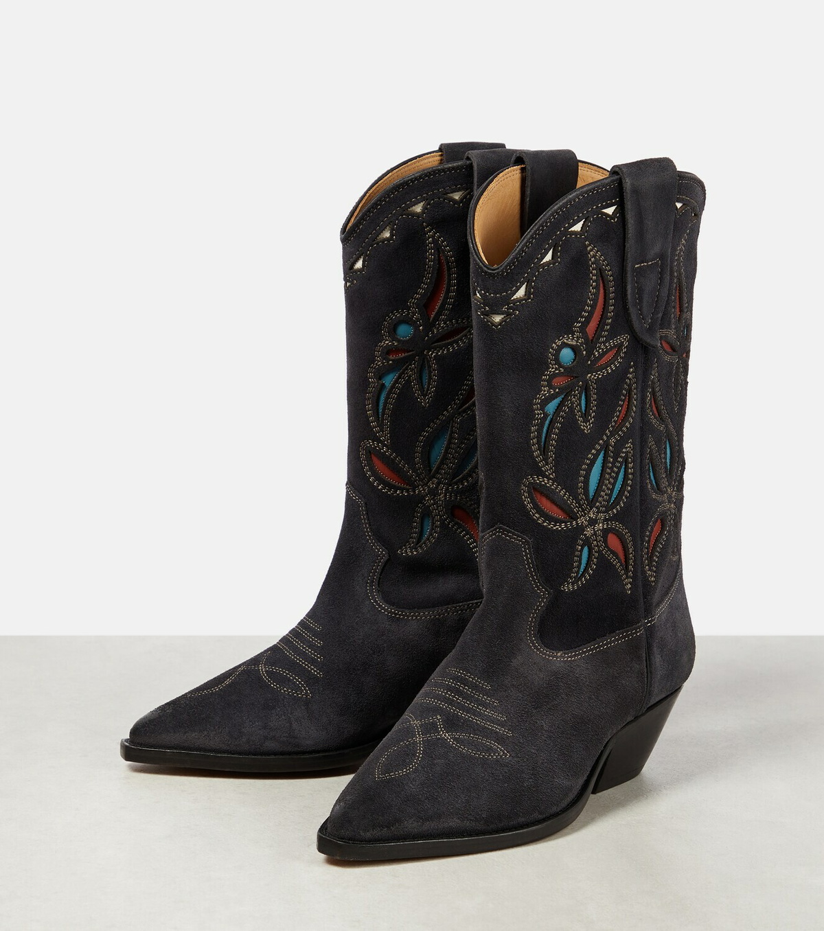 Isabel Marant Duerto suede cowboy boots