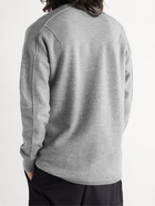 Y-3 - Logo-Embossed Wool Sweater - Gray