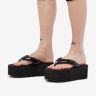 Simon Miller Women's Foami Platform Thong Sandal in Black