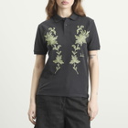 TOGA ARCHIVES Women's TOGA Embroidery Polo Shirt in Black