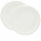 HAY Barro Dinner Plate - Set of 2 in Off-White