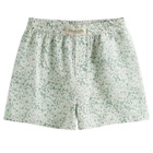 Holzweiler Women's Boxer Shorts in Green Mix