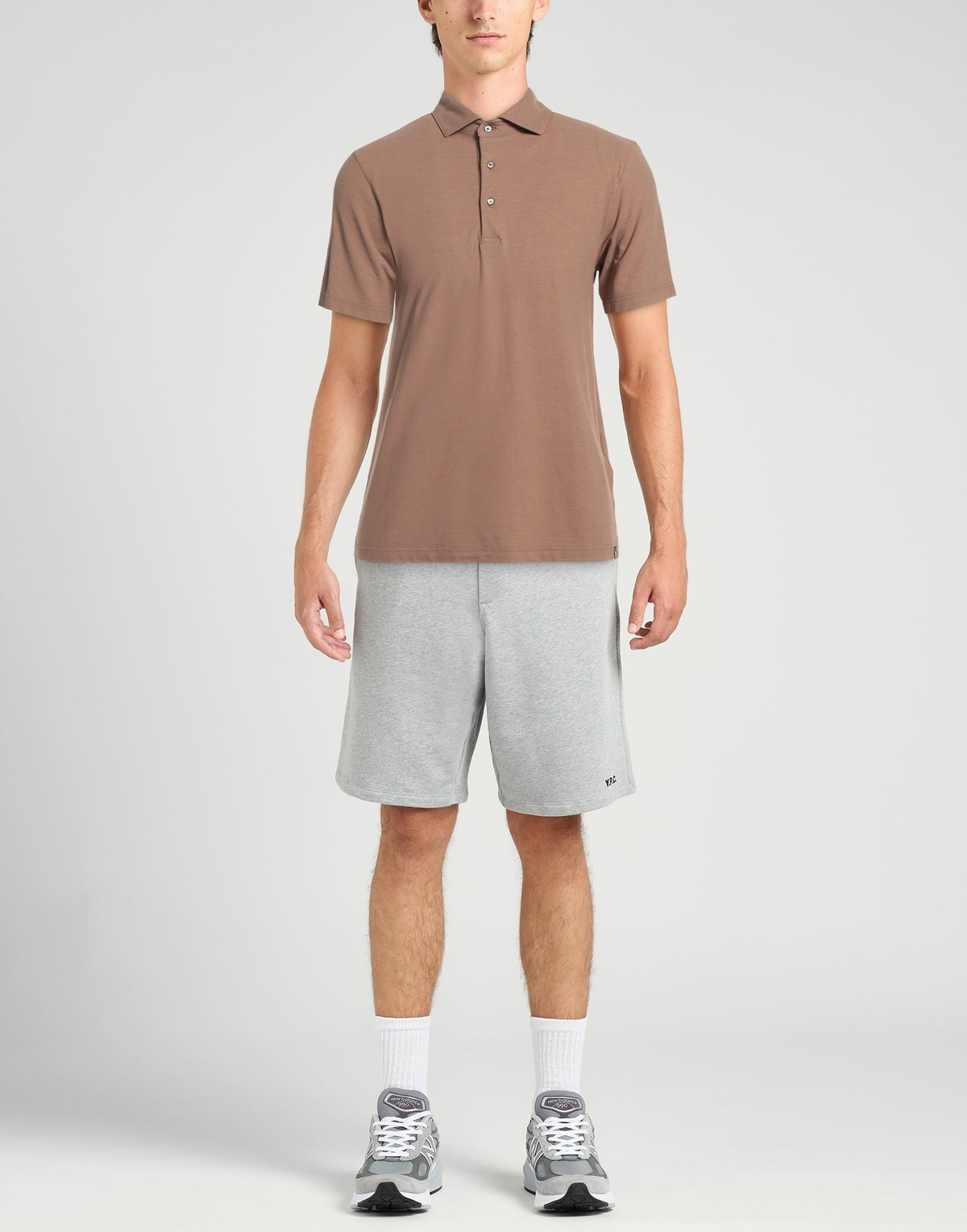 Lardini Mens Polo shirt Camel