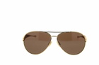Bottega Veneta Eyewear Aviator Frame Sunglasses