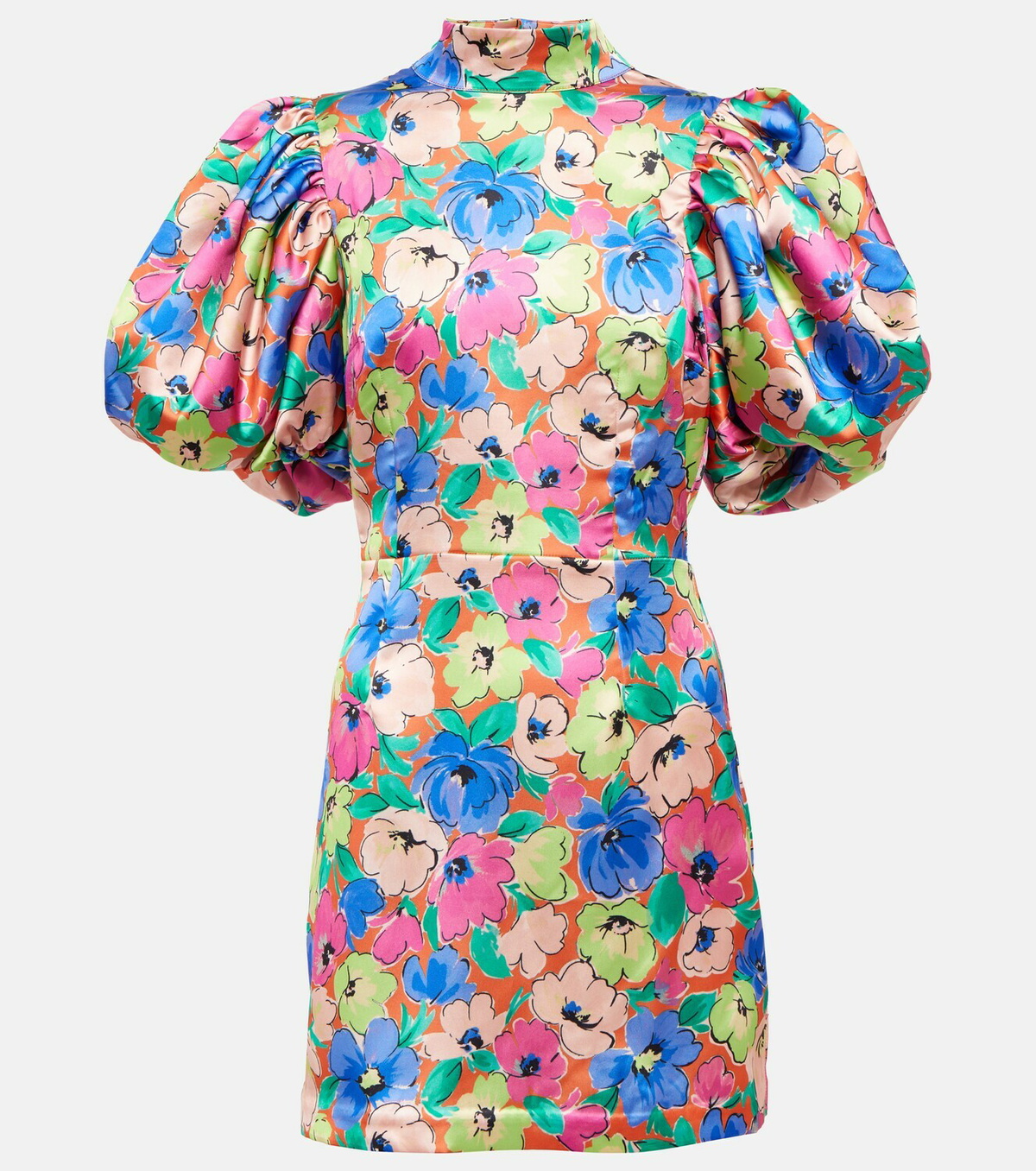 Rotate Birger Christensen Dusk floral minidress ROTATE