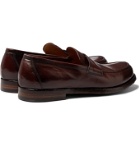 Officine Creative - Vine Leather Penny Loafers - Burgundy