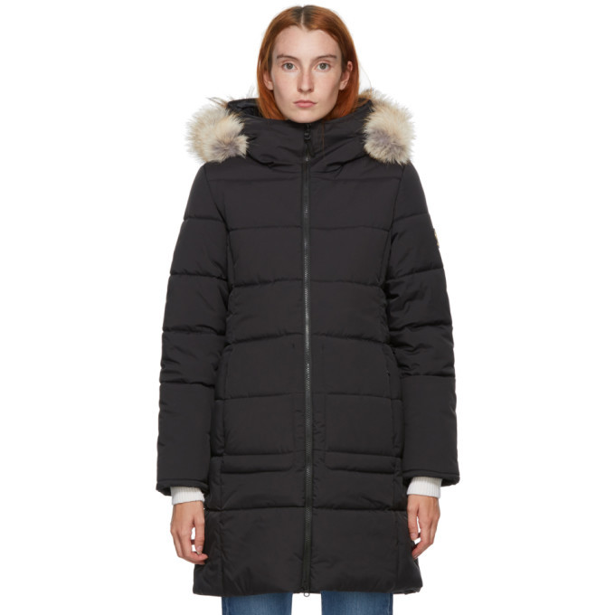Photo: Kanuk Black Faux-Fur Meteorite Coat