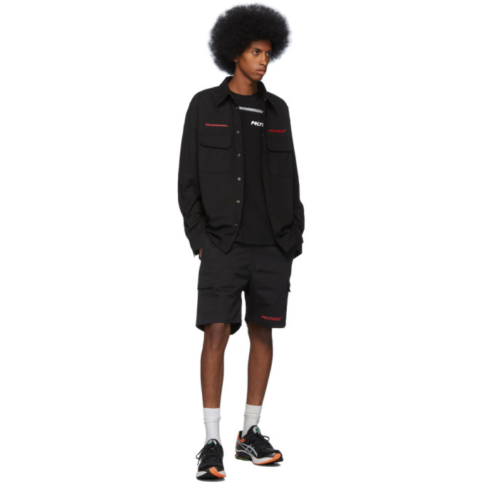 Polythene* Optics Black Nail Overshirt
